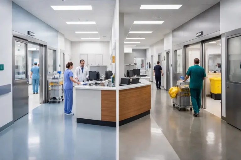 Fluxo Limpo e Sujo conceito essencial na arquitetura da saúde